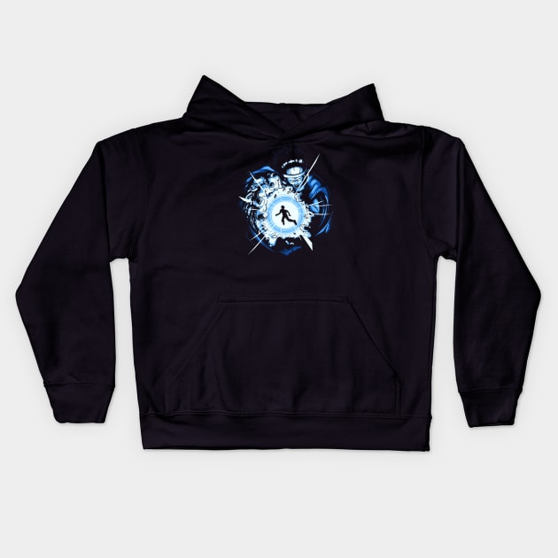 Super Capsule Fighter II Kids Hoodie by SlothTee